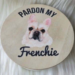 “Pardon My Frenchie” Sand + Paws Candle
